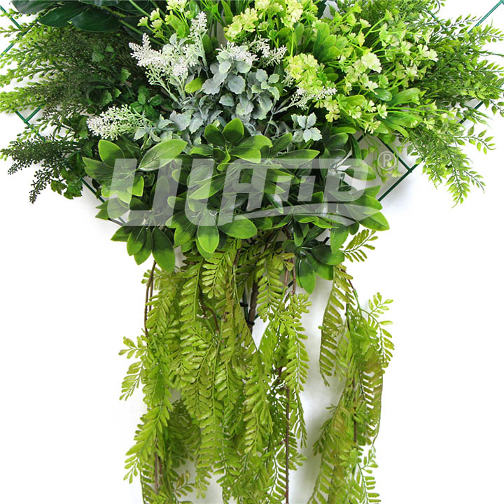 自制仿真植物壁掛局部細節(jié)圖